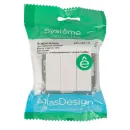 Механизм выключателя трехклавишный AtlasDesign белый IP20 Systeme Electric_5