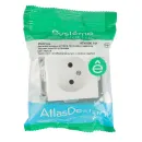 Механизм розетки без заземления AtlasDesign белый IP20 Systeme Electric_5