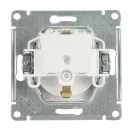 Механизм розетки с заземлением со шторками и крышкой AtlasDesign белый IP20 Systeme Electric_5