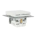 Механизм розетки с заземлением со шторками и крышкой AtlasDesign белый IP20 Systeme Electric_4
