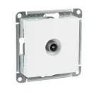 Механизм розетки ТВ проходной AtlasDesign IP20 белый Systeme Electric_1