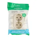 Розетка двухместная с заземлением AtlasDesign бежевая IP20 Systeme Electric_5