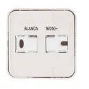Розетка одноместная накладная без заземления Blanca белая IP20 Systeme Electric_4