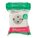 Розетка одноместная накладная с заземлением Blanca белая IP20 Systeme Electric_6