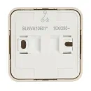 Переключатель проходной одноклавишный накладной Blanca бежевый IP20 Systeme Electric_4