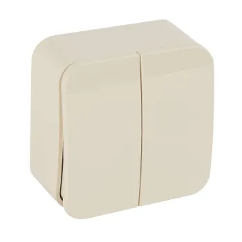 Изображение товара Двухклавишный накладной выключатель Blanca Systeme Electric IP20 Изображение товара Двухклавишный накладной выключатель Blanca Systeme Electric IP20