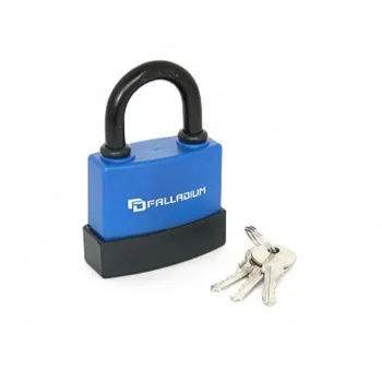 Изображение товара Навесной влагостойкий замок Palladium 907WP-65 для гаража склада и хозяйственных построек Изображение товара Навесной влагостойкий замок Palladium 907WP-65 для гаража склада и хозяйственных построек
