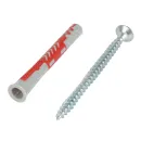 Дюбель Fischer Duopower SKNV с шурупом 6х50 мм 4 шт/уп_4