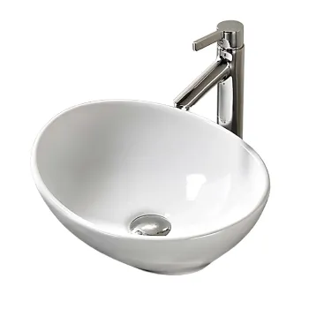 Изображение товара Раковина Comforty 7138 овальная ширина 410 мм глубина 330 мм Изображение товара Раковина Comforty 7138 овальная ширина 410 мм глубина 330 мм