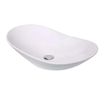 Раковина накладная 340х620мм овальная Comforty 7811A