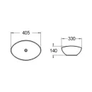 Раковина Comforty 7838MB 4139817 черная матовая_3