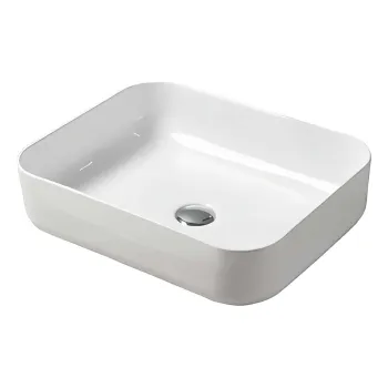 Раковина накладная 390х500мм прямоугольная Comforty T-Y9378