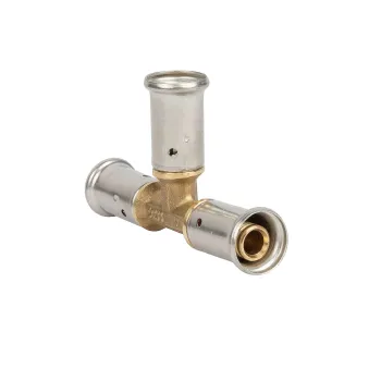 Изображение товара МП-Пресс Тройник 16х16х16 HENCO для систем водоснабжения и отопления Изображение товара МП-Пресс Тройник 16х16х16 HENCO для систем водоснабжения и отопления