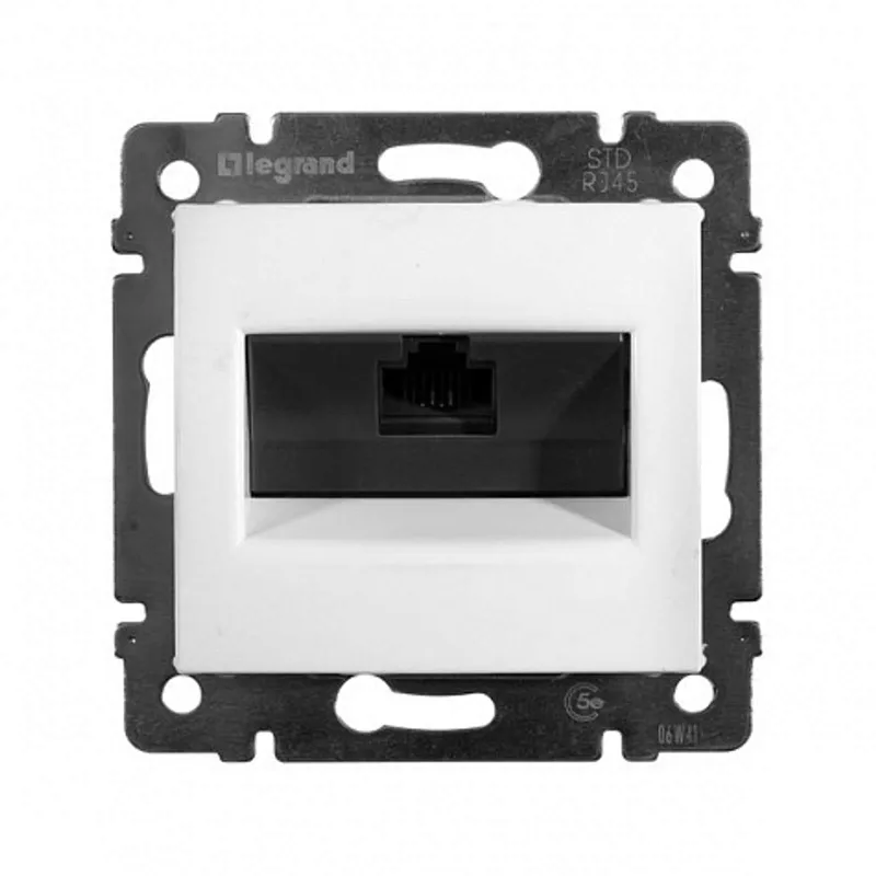 Механизм розетки компьютерной Legrand Valena Allure, белый_1