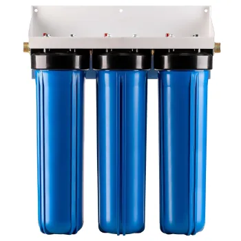 Изображение товара Корпус фильтра 20BB на скобе Гейзер для трехступенчатой очистки воды Изображение товара Корпус фильтра 20BB на скобе Гейзер для трехступенчатой очистки воды