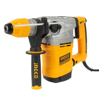 Изображение товара Профессиональный сетевой перфоратор Ingco RH16008 1600 Вт с режимами сверление и долбление Изображение товара Профессиональный сетевой перфоратор Ingco RH16008 1600 Вт с режимами сверление и долбление