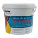 Краска финишная FARBITEX PROFI Storm с кварцевым наполнителем белый перламутр 5 л_2