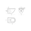 Унитаз подвесной Sanita Luxe Attica ATCSLWH0104_5