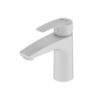 Изображение товара Смеситель для умывальника Iddis Ray RAYWT00i01 белый матовый надежный и стильный Изображение товара Смеситель для умывальника Iddis Ray RAYWT00i01 белый матовый надежный и стильный