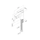 Смеситель для раковины Iddis Ray белый RAYWT00I01_3
