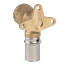 Угольник с креплением пресс Stout ВР 16х1/2" водорозетка короткая_4