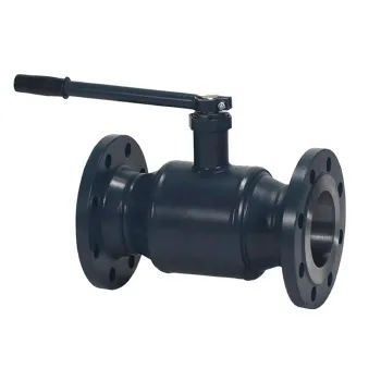 Кран шаровый JIP Standart FF, Ду65, Ру16, фланцевый, с рукояткой, стандартнопроходной, DANFOSS 065N9626