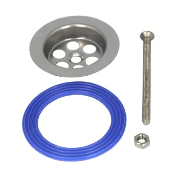 Изображение товара Сеточка сменная для раковины 1 1/2 из нержавеющей стали Хром Изображение товара Сеточка сменная для раковины 1 1/2 из нержавеющей стали Хром