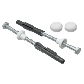 Изображение товара Крепление для унитаза к полу усиленное комплект MP 70 мм Изображение товара Крепление для унитаза к полу усиленное комплект MP 70 мм