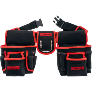 Изображение товара Сумка поясная для инструментов Matrix с 20 карманами легкая и прочная Изображение товара Сумка поясная для инструментов Matrix с 20 карманами легкая и прочная