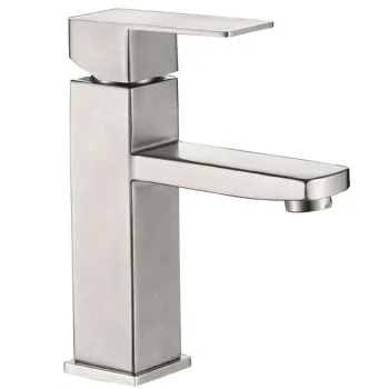 Изображение товара Однорычажный смеситель для раковины из нержавейки Haiba HB10803 хром Изображение товара Однорычажный смеситель для раковины из нержавейки Haiba HB10803 хром