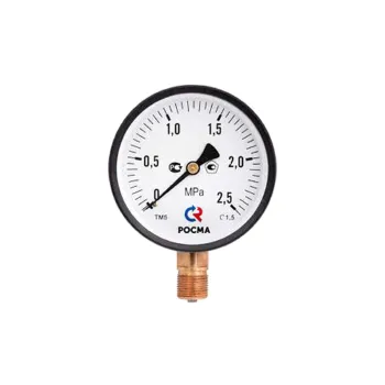 Изображение товара Манометр радиальный Росма ТМ-310Р для систем водоснабжения и отопления Изображение товара Манометр радиальный Росма ТМ-310Р для систем водоснабжения и отопления