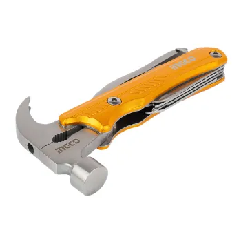 Изображение товара Мультитул-молоток 12 в 1 Ingco HMFH0121 для плотницких работ Изображение товара Мультитул-молоток 12 в 1 Ingco HMFH0121 для плотницких работ