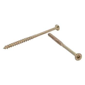 Изображение товара Шуруп конструкционный потайная головка 6х180 мм 100 шт/уп Изображение товара Шуруп конструкционный потайная головка 6х180 мм 100 шт/уп