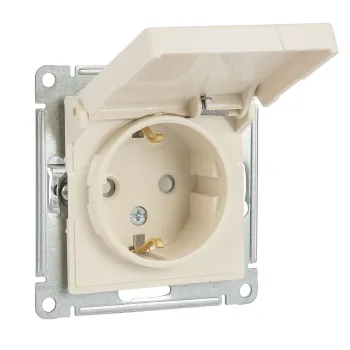 Изображение товара Механизм розетки с заземлением со шторками и крышкой AtlasDesign Systeme Electric Изображение товара Механизм розетки с заземлением со шторками и крышкой AtlasDesign Systeme Electric