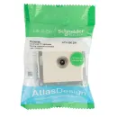 Механизм розетки ТВ оконечной AtlasDesign бежевый IP20 Systeme Electric_5