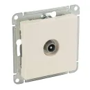 Механизм розетки TV проходной 4DB Systeme Electric AtlasDesign, бежевый_1