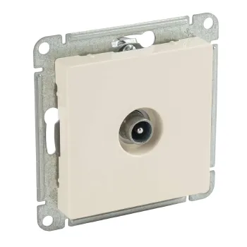 Изображение товара Розетка TV проходная 4DB Systeme Electric AtlasDesign бежевый для встроенного монтажа Изображение товара Розетка TV проходная 4DB Systeme Electric AtlasDesign бежевый для встроенного монтажа