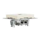 Механизм розетки TV проходной 4DB Systeme Electric AtlasDesign, бежевый_3