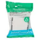 Механизм переключателя перекрестного одноклавишный AtlasDesign белый IP20 Systeme Electric_6