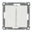 Механизм переключателя проходного двухклавишный AtlasDesign белый IP20 Systeme Electric_2