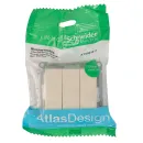 Механизм выключателя трехклавишный AtlasDesign бежевый IP20 Systeme Electric_5