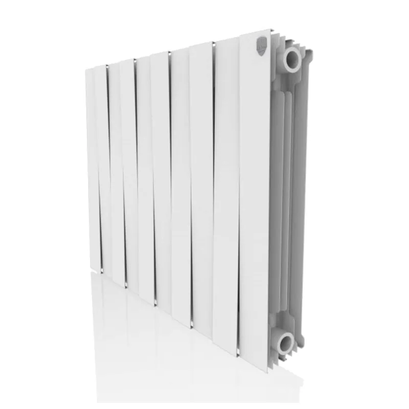 Радиатор биметаллический Royal Thermo PianoForte New/Bianco Traffico 500мм 10 секций_1
