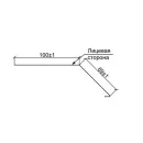 Планка карнизная 69х100х2000мм 0,45мм (RAL 3005) красное вино_2