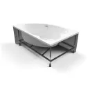 Ванна акриловая Cersanit Kaliope 153x100см асимметричная правая_3