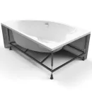 Ванна акриловая Cersanit Kaliope 153x100см асимметричная левая_3