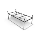 Ванна акриловая асимметричная правая Cersanit Smart 170x80см_3