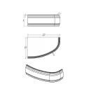 Панель для ванны фронтальная Cersanit Joanna 150см_4