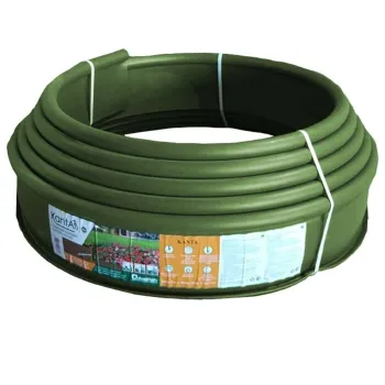 Изображение товара Бордюр для клумб КАНТА 100мм х 10м пластиковый оливковый Изображение товара Бордюр для клумб КАНТА 100мм х 10м пластиковый оливковый