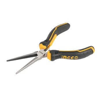 Изображение товара Мини-тонкогубцы Ingco HMNNP08115 115 мм для точных работ надежные и прочные Изображение товара Мини-тонкогубцы Ingco HMNNP08115 115 мм для точных работ надежные и прочные