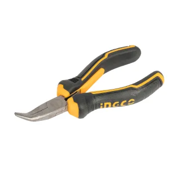 Изображение товара Мини-тонкогубцы изогнутые Ingco HMBNP08115 115 мм Изображение товара Мини-тонкогубцы изогнутые Ingco HMBNP08115 115 мм